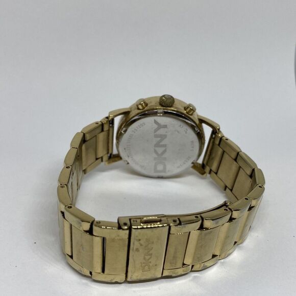 DKNY NY4332 Women\'s Gold Stainless Steel Analog Dial Quartz Wrist Watch JK719 main image 10